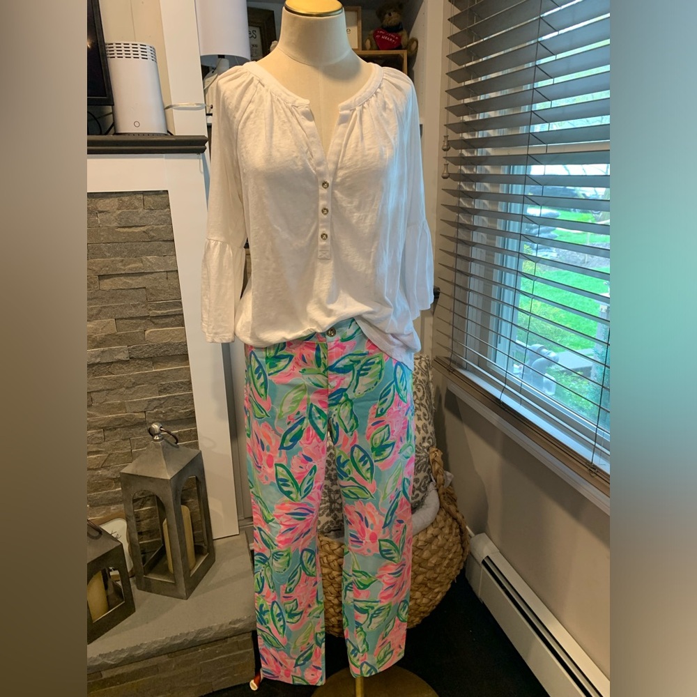 Lilly Pulitzer Kelly High Rise Pant